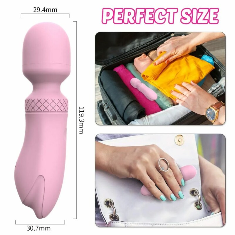Мінівібратор-мікрофон Every Night Toys Scarlett лавандовий, 12 х 3 см - Изображение 4