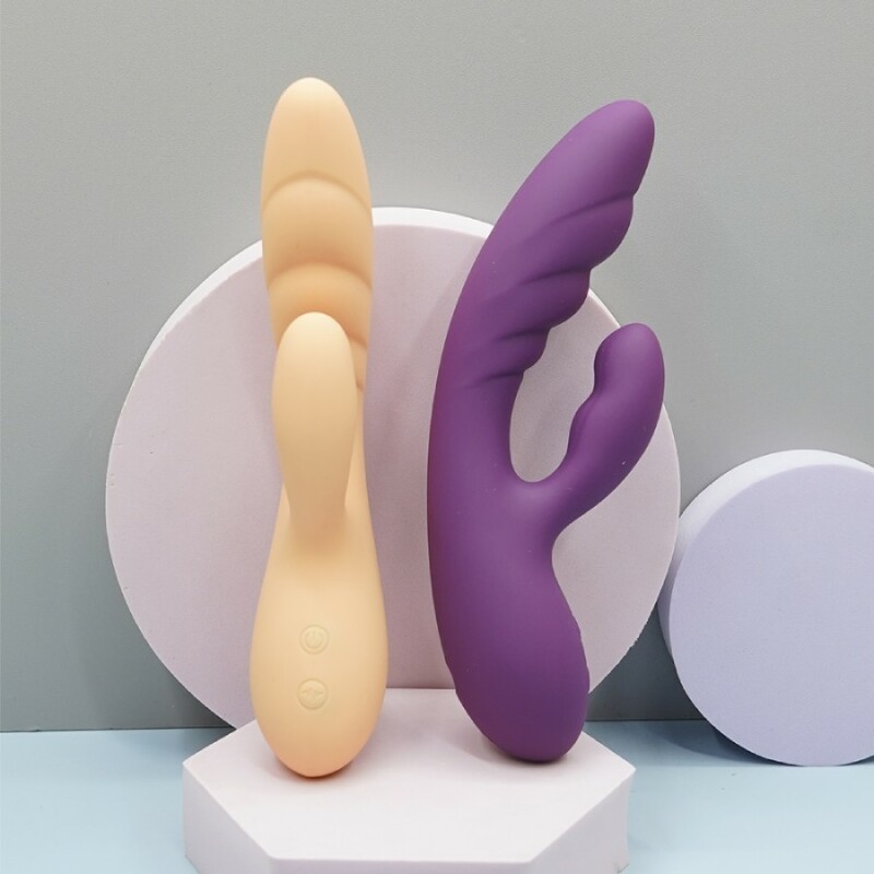 Вібратор-кролик Sweet Em Flexi Bunny Vibrator фіолетовий, 19.8 х 4 см - Изображение 6