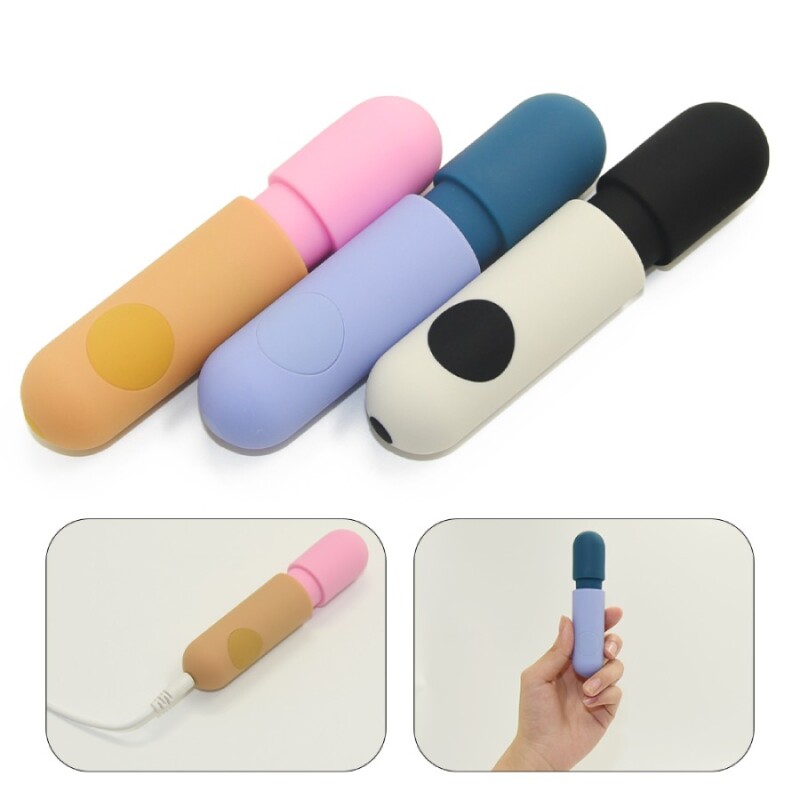 Мінівібратор-мікрофон Sweet Em Mini Wand синій, 11.8 х 2.6 см - Изображение 8