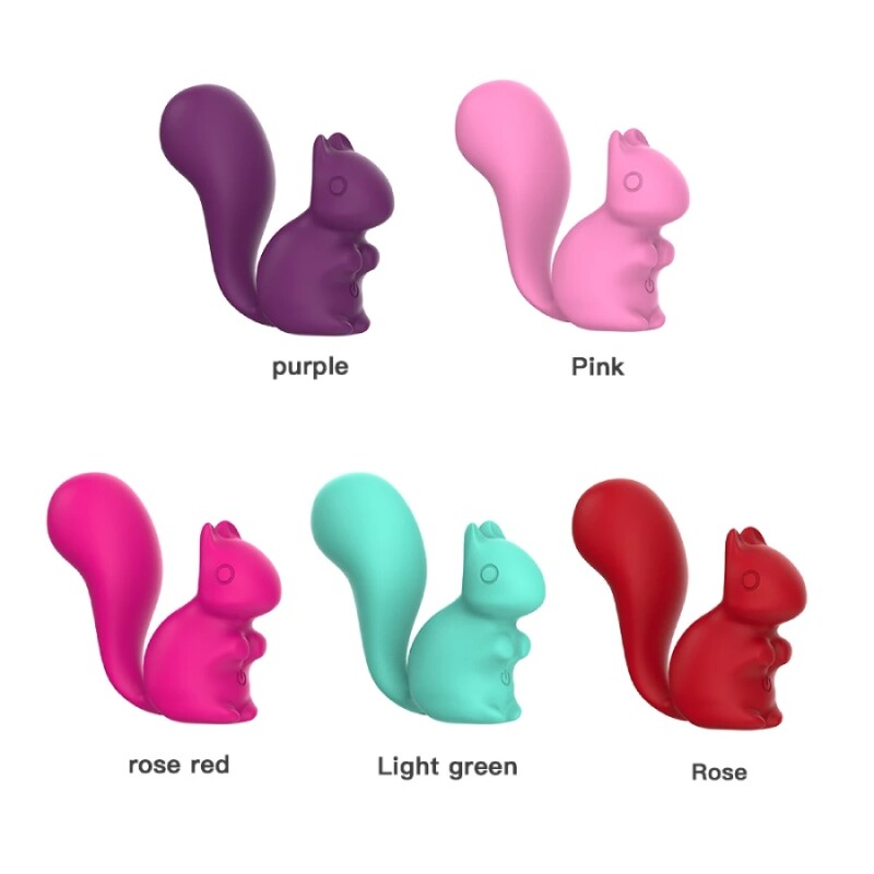 Мінівібратор для клітора Every Night Toys Debbie у формі білочки, фіолетовий, 7.2 х 3 см - Изображение 1