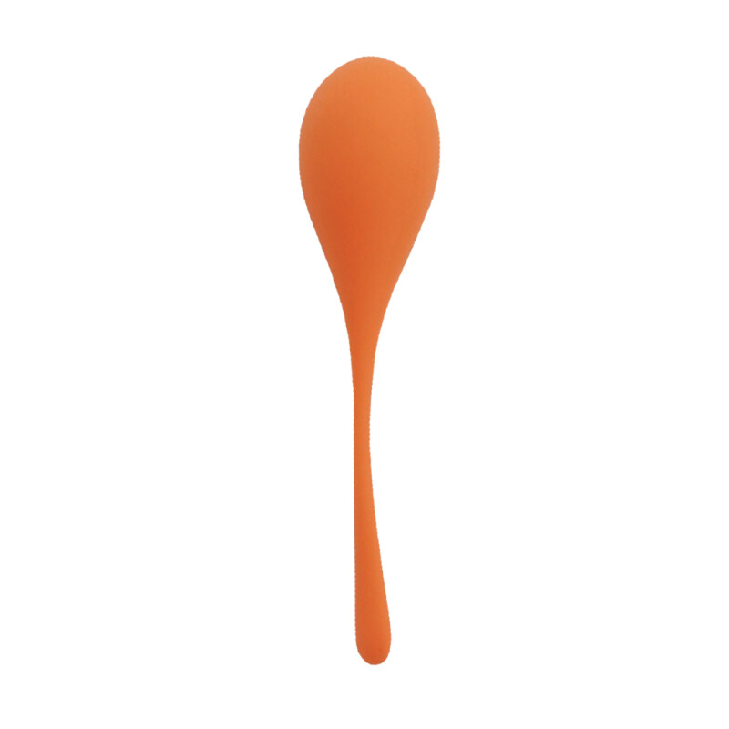 Тренажер Кегеля Sweet Em Kegel Ball з хвостиком, помаранчевий, 60 г, 14 х 3.3 см - Изображение 1