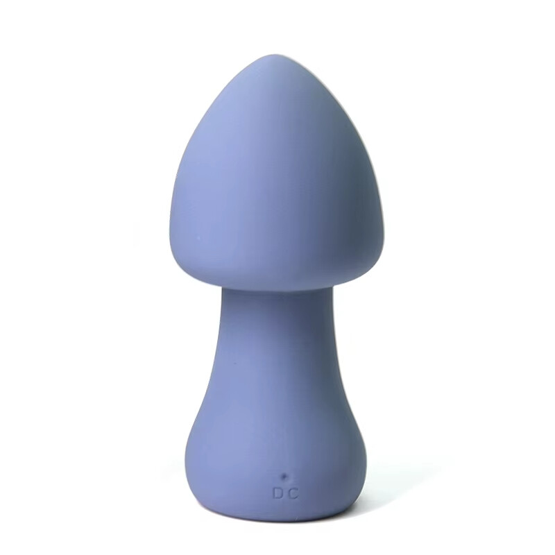 Вібратор Sweet Em Mushroom у формі гриба, темно-синій, 10.7 х 5 см - Зображення 1