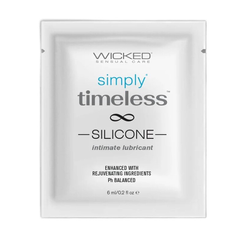 Пробник Лубрикант на силіконовій основі Wicked Simply Timeless регенеруючий, 6 мл