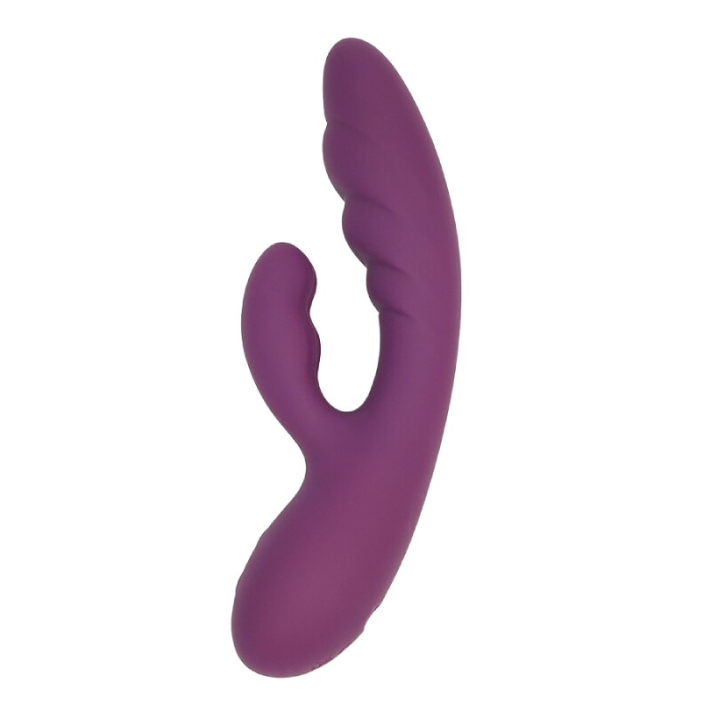 Вібратор-кролик Sweet Em Flexi Bunny Vibrator фіолетовий, 19.8 х 4 см - Изображение 1