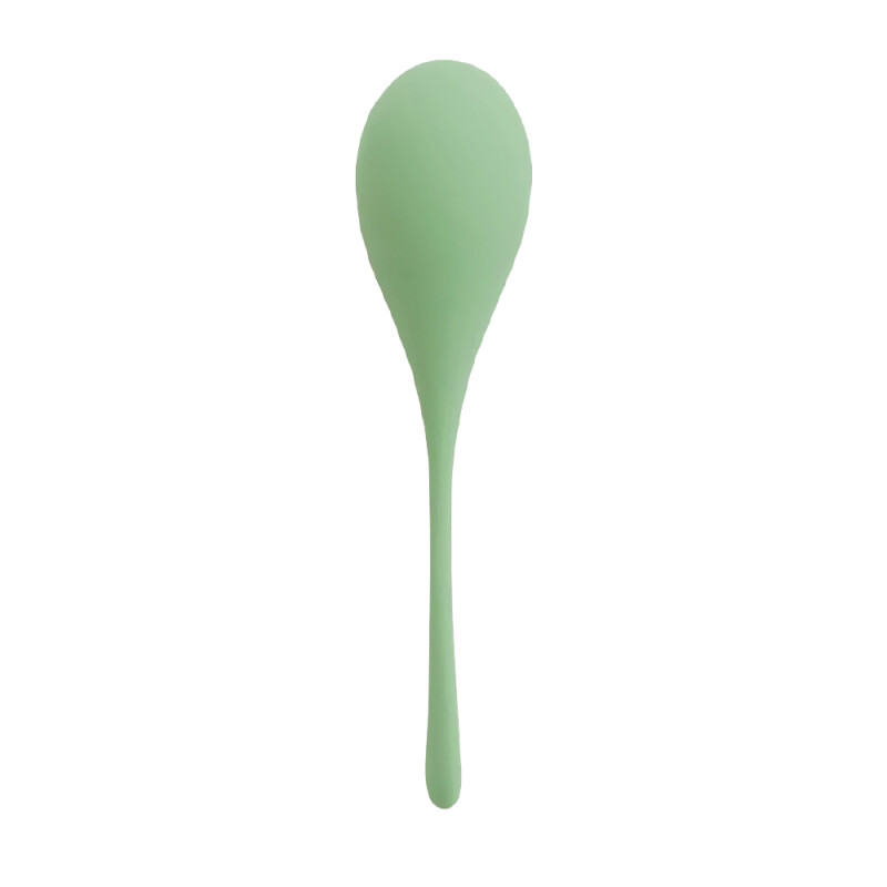 Тренажер Кегеля Sweet Em Kegel Ball з хвостиком, світло-зелений, 50 г, 14 х 3.3 см - Зображення 1