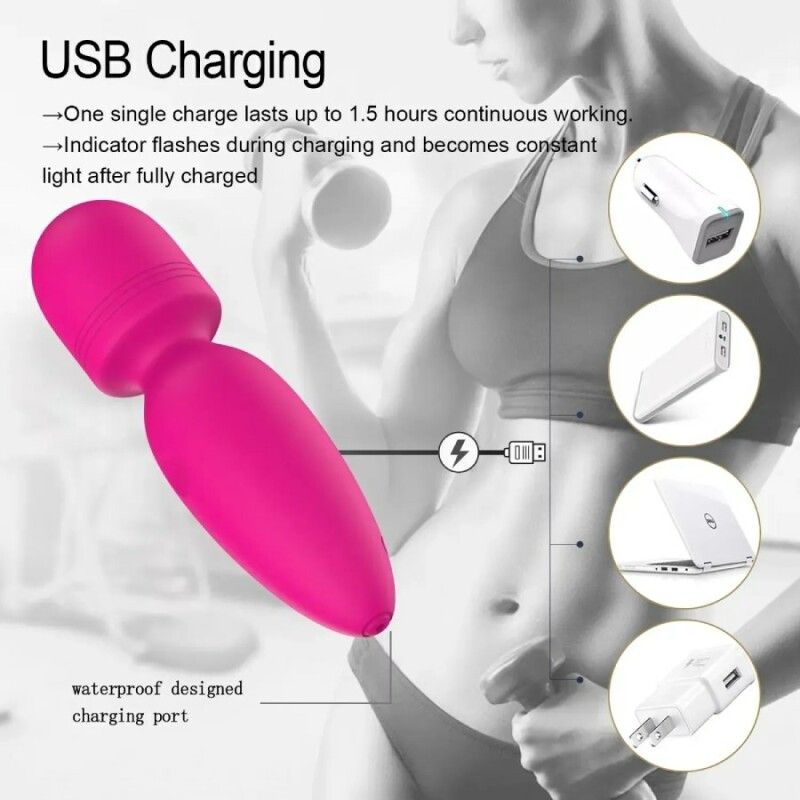 Мінівібратор-мікрофон Every Night Toys Amy рожевий, 11.5 х 3 см - Зображення 2