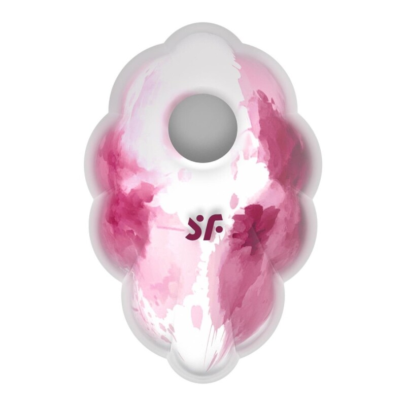 Вібратор Satisfyer Cloud Dancer з вакуумною стимуляцією клітора, червоний, 9 х 6 см - Зображення 2