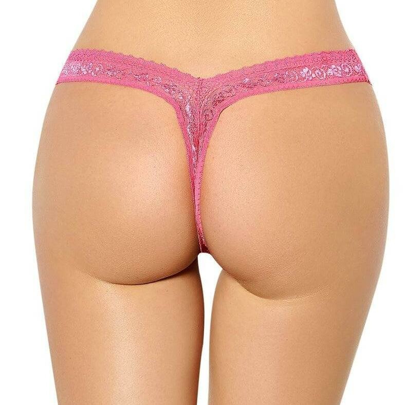 Трусики Star Night мереживні, рожеві, 2XL - Зображення 4