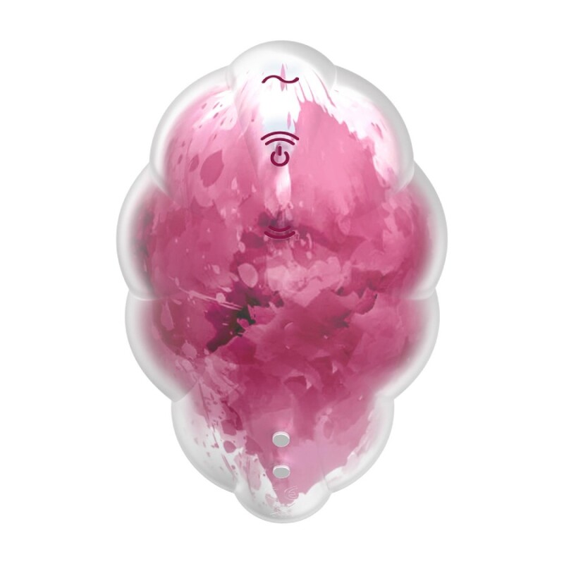 Вібратор Satisfyer Cloud Dancer з вакуумною стимуляцією клітора, червоний, 9 х 6 см - Зображення 5