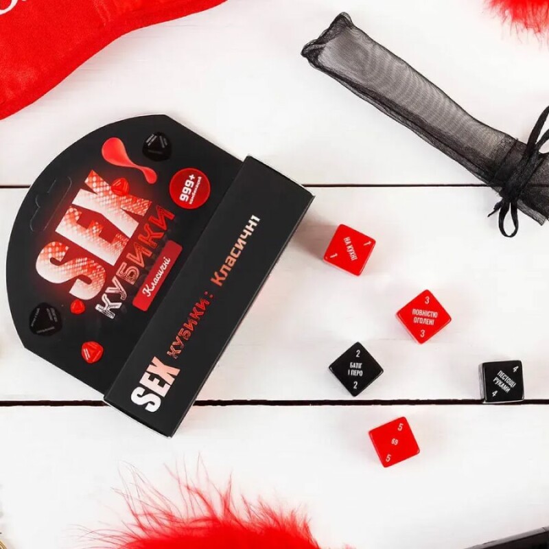 Настільна гра Fun Games Shop SEX Кубики Класичні, 5 шт - Изображение 5