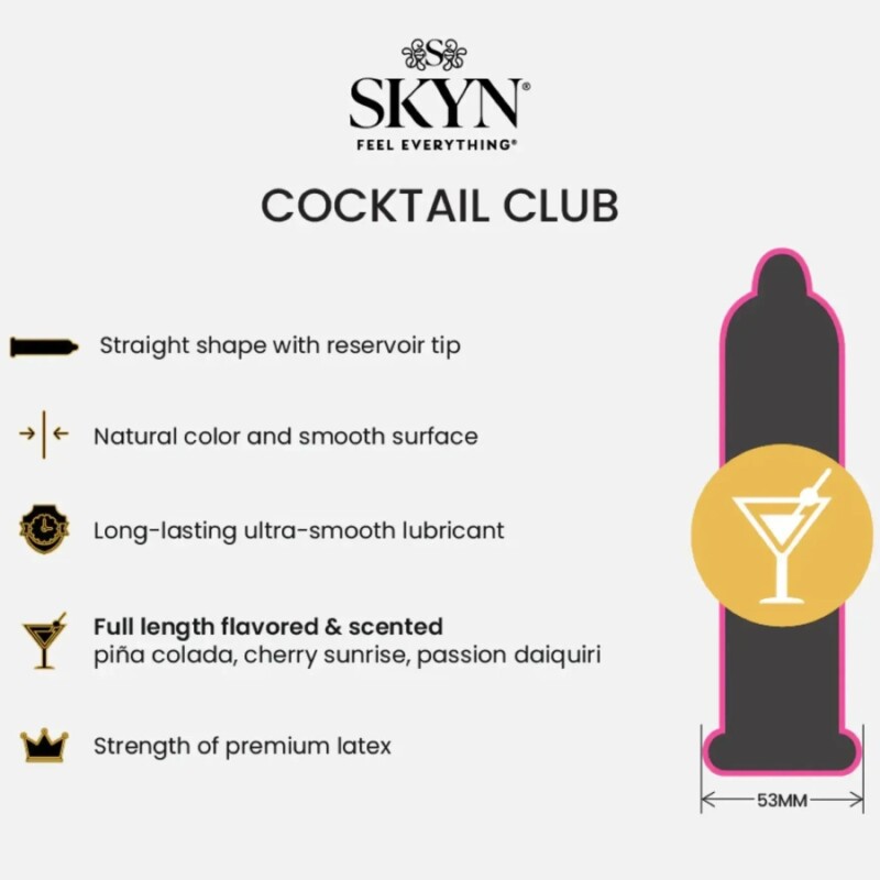 Набір презервативів SKYN Мікс, безлатексні, 5 шт - Изображение 1