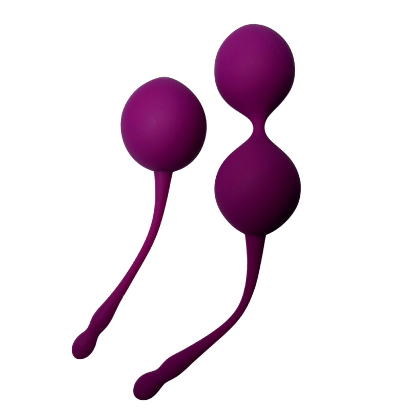Набір вагінальних кульок Кегеля Passion Play фіолетові, 2 шт
