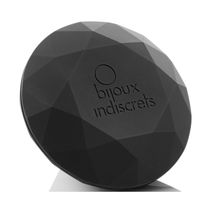Вібратор для клітора Bijoux Indiscrets Diamond у вигляді діаманта, чорний, 6.5 см - Изображение 3