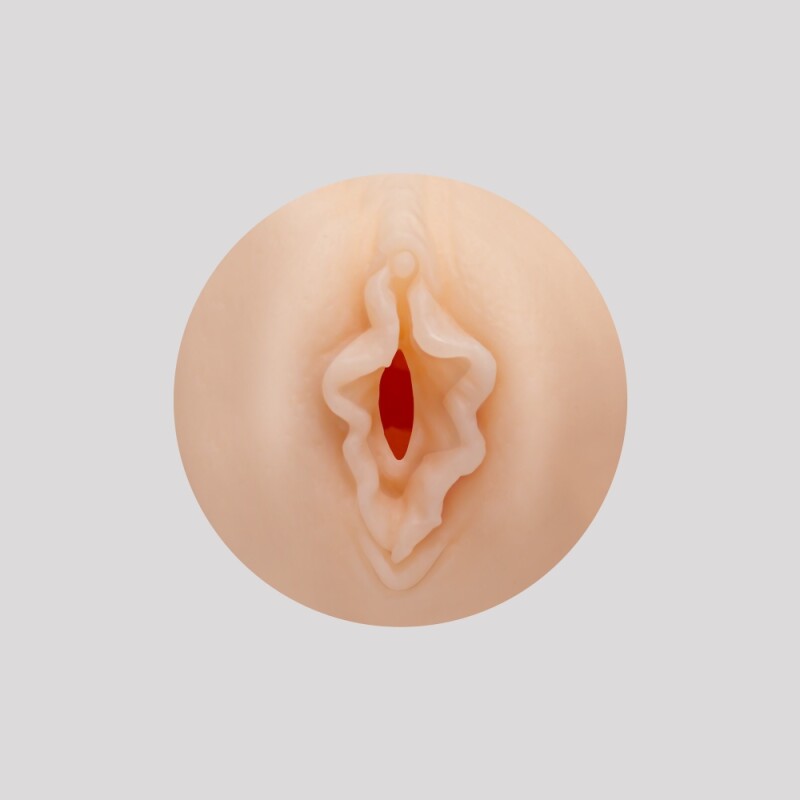Мастурбатор-яйце Crushious Ezy Egg the Skilled вагіна, бежевий, 8.7 х 5.6 см - Изображение 1