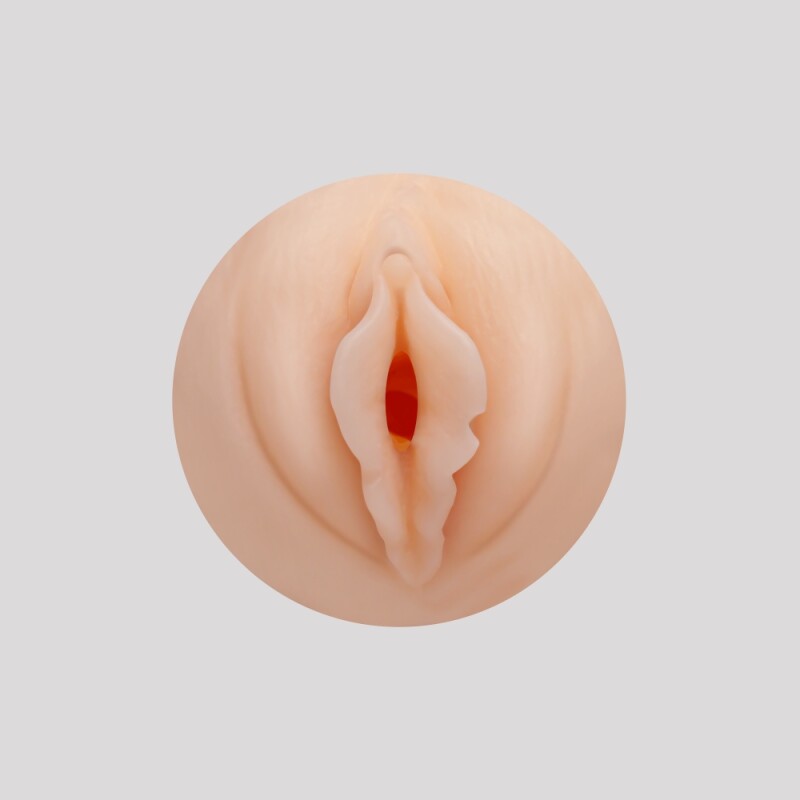 Мастурбатор-яйце Crushious Ezy Egg the Lover вагіна, бежевий, 8.7 х 5.6 см - Изображение 1
