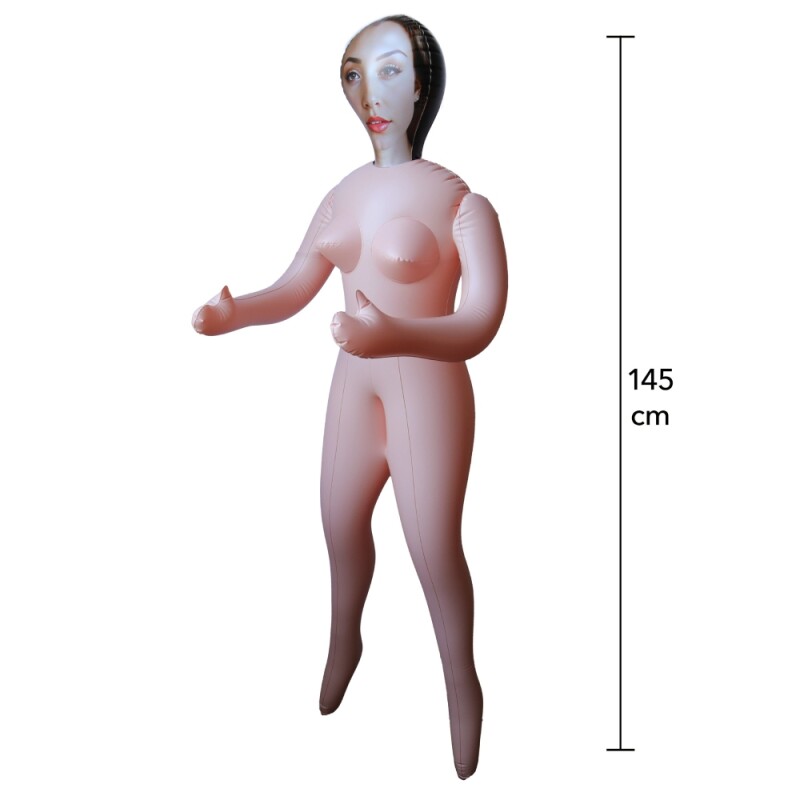Секс-лялька Hidden Desire Fuck Dolls вагіна та анус, бежева, 145 см - Зображення 1