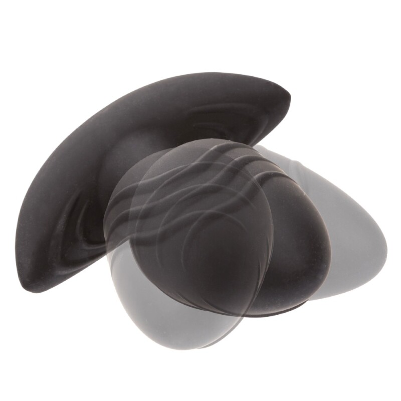 Анальний вібратор CalExotics Rock Bottom з ротацією, чорний, 9 х 3.8 см - Изображение 2