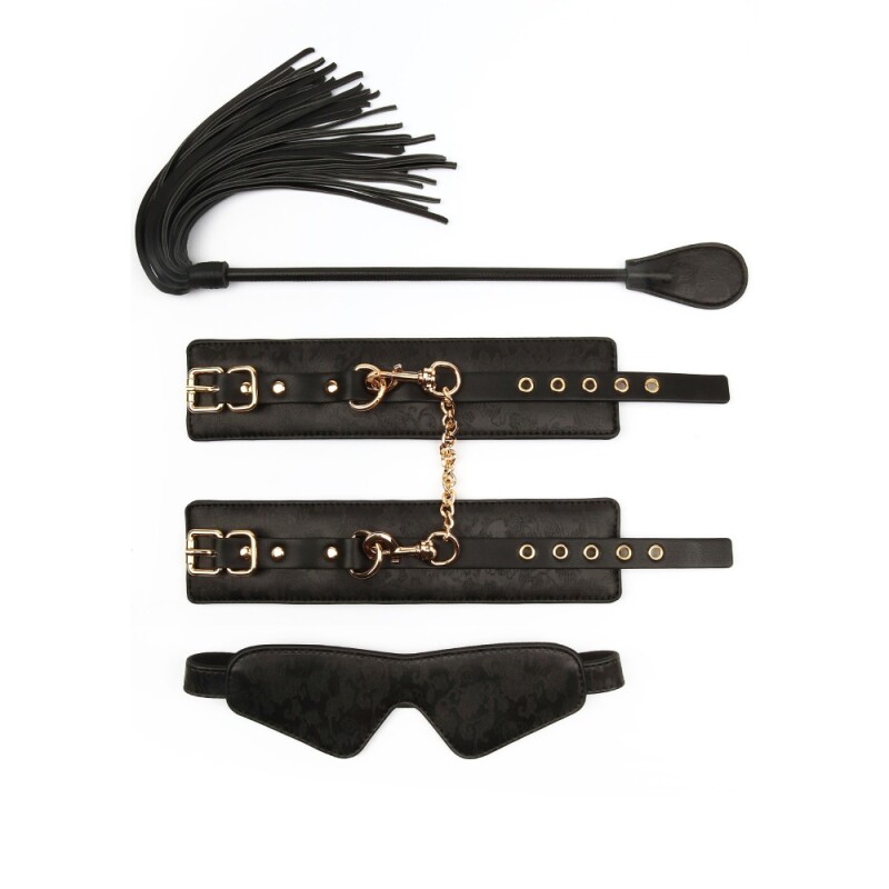Набір для бондажу TABOOM Tempt Bondage Set чорний, 3 предмета - Зображення 2