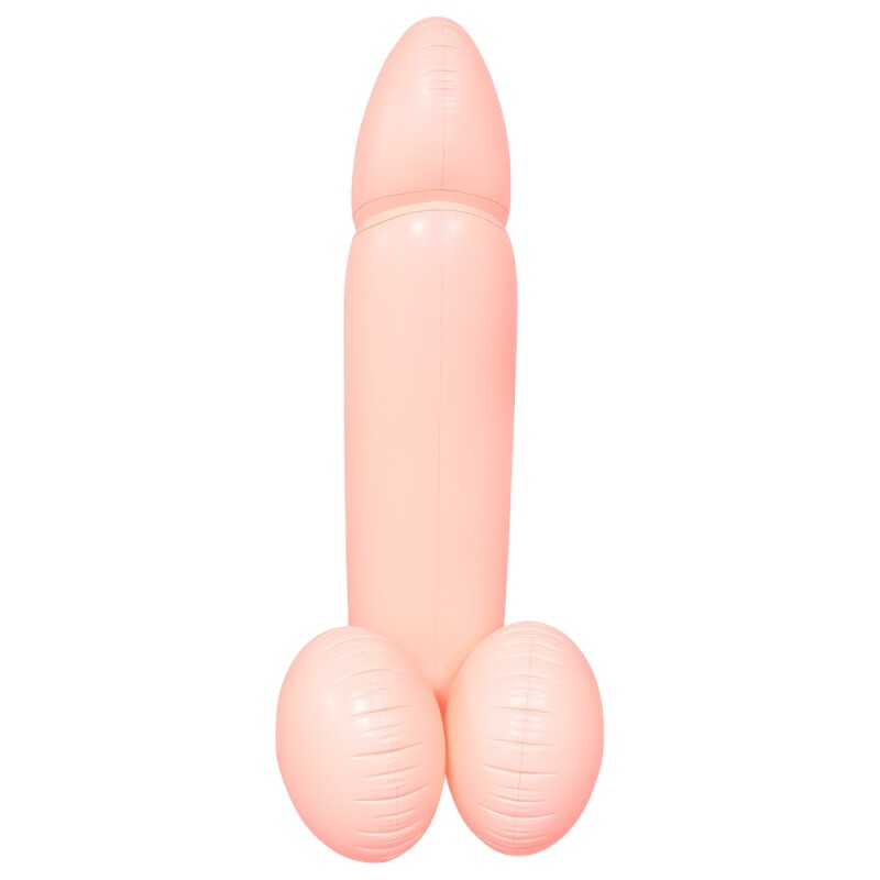 Надувна іграшка для басейна Hidden Desire Fuck Dolls у формі пеніса, бежева, 145 см - Зображення 2