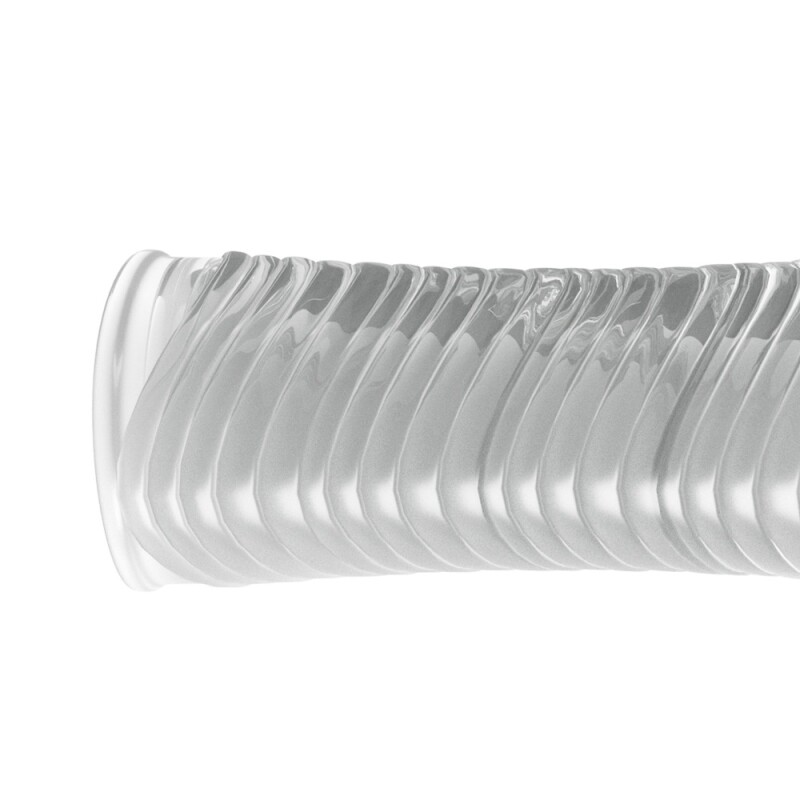 Насадка на пеніс Crushious Ribbed ребриста, прозора, 15.5 х 3.3 см - Изображение 3
