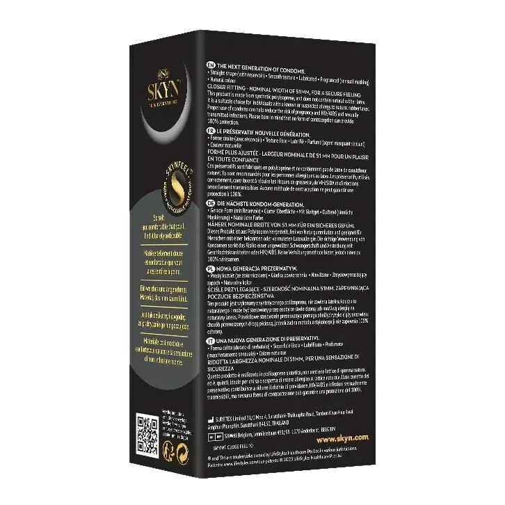 Презервативи безлатексні SKYN Close Feel з рельєфом, 10 шт - Зображення 1