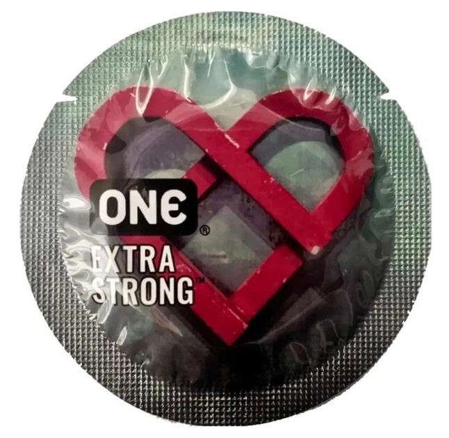 Презервативи латексні One Extra Strong із потовщеними стінками, 5 шт - Зображення 1