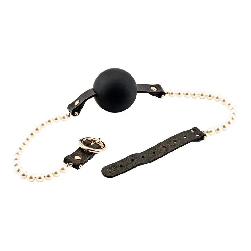 Кляп-кулька Guilty Pleasure Allure Majestic Pearl з перлами - Зображення 2