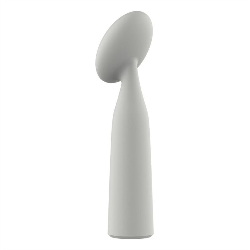 Точковий вібратор Dream Toys Luna у формі міні-мікрофона, сірий, 16.2 х 3.3 см - Зображення 3