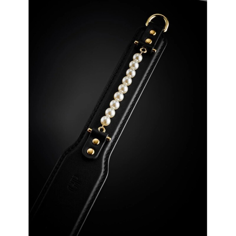 Паддл Guilty Pleasure Prestige Pearl з перлами, чорно-золотий, 34 см - Изображение 3