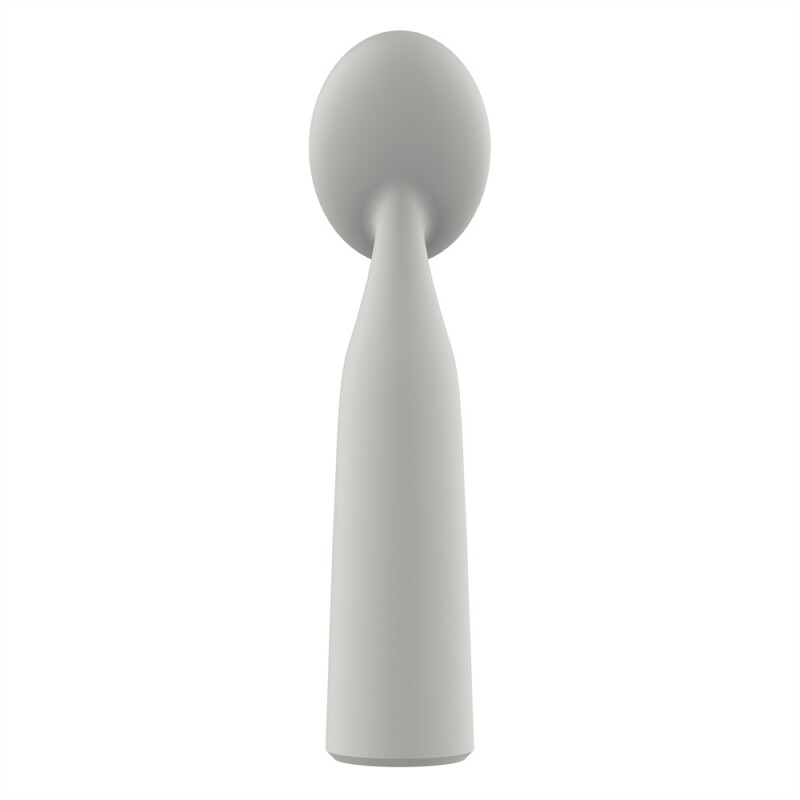 Точковий вібратор Dream Toys Luna у формі міні-мікрофона, сірий, 16.2 х 3.3 см - Зображення 5
