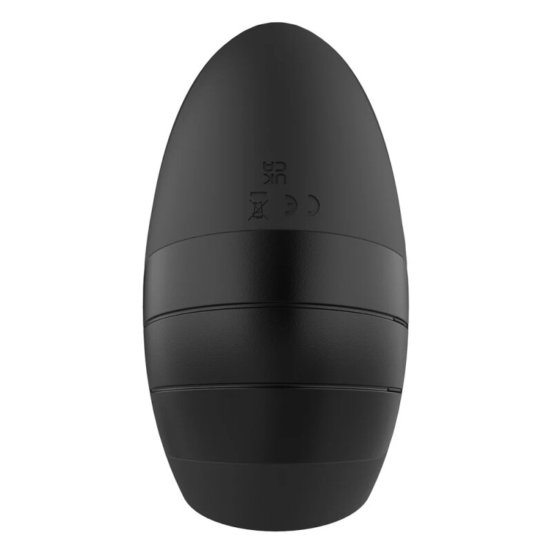 Мастурбатор відкритий Dream Toys Essentials з вібрацією, чорний, 13 х 5 см - Изображение 7