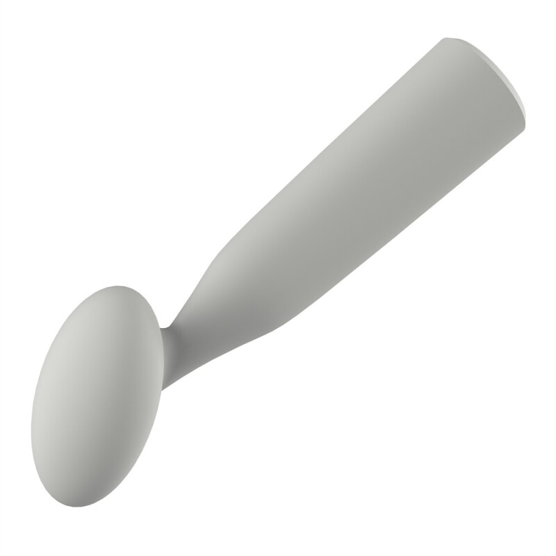 Точковий вібратор Dream Toys Luna у формі міні-мікрофона, сірий, 16.2 х 3.3 см - Зображення 7