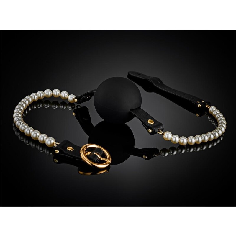 Кляп-кулька Guilty Pleasure Allure Majestic Pearl з перлами - Зображення 8