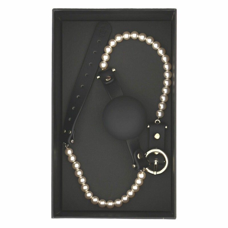 Кляп-кулька Guilty Pleasure Allure Majestic Pearl з перлами - Зображення 9