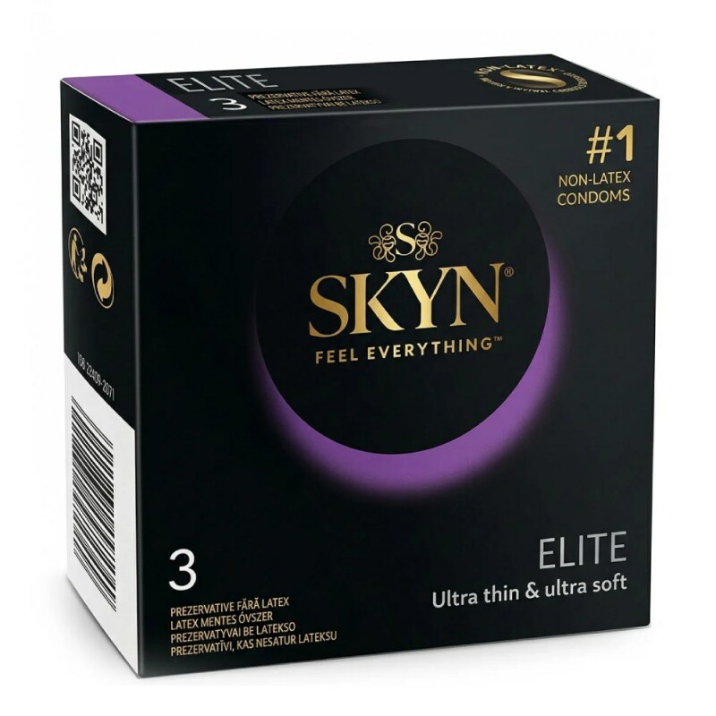 Презервативи безлатексні SKYN Elite ультратонкі, 3 шт