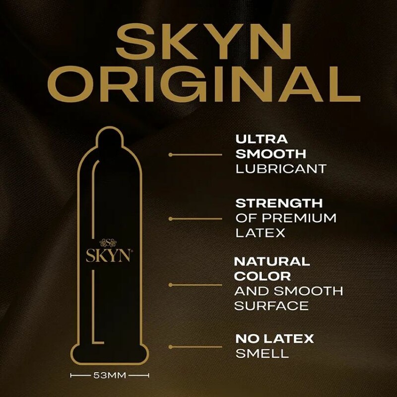 Презервативи безлатексні SKYN Original класичні, 10 шт - Зображення 1