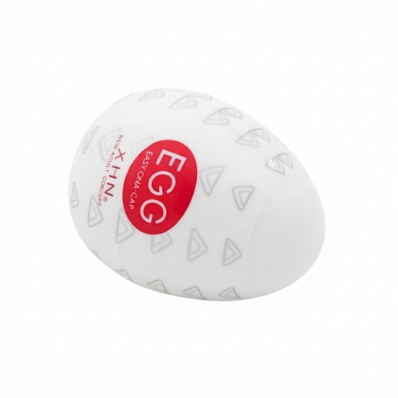 Мастурбатор яйце з рельєфом XHN STAIR Egg Easy Ona-Cap, білий, 6.8 х 5.2 см - Зображення 6