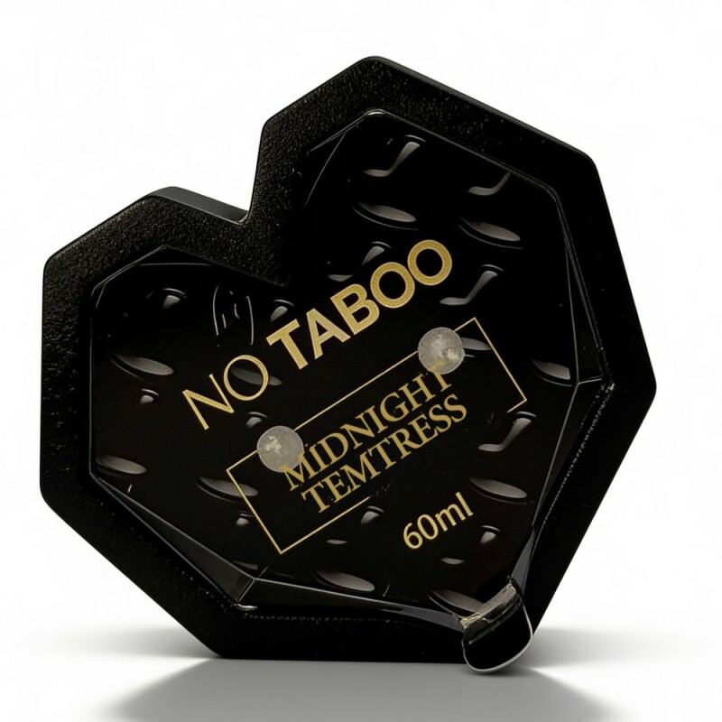 Масажна свічка у формі серця, 60 мл, NO TABOO Midnight Temptress сандал + пачулі + ладан