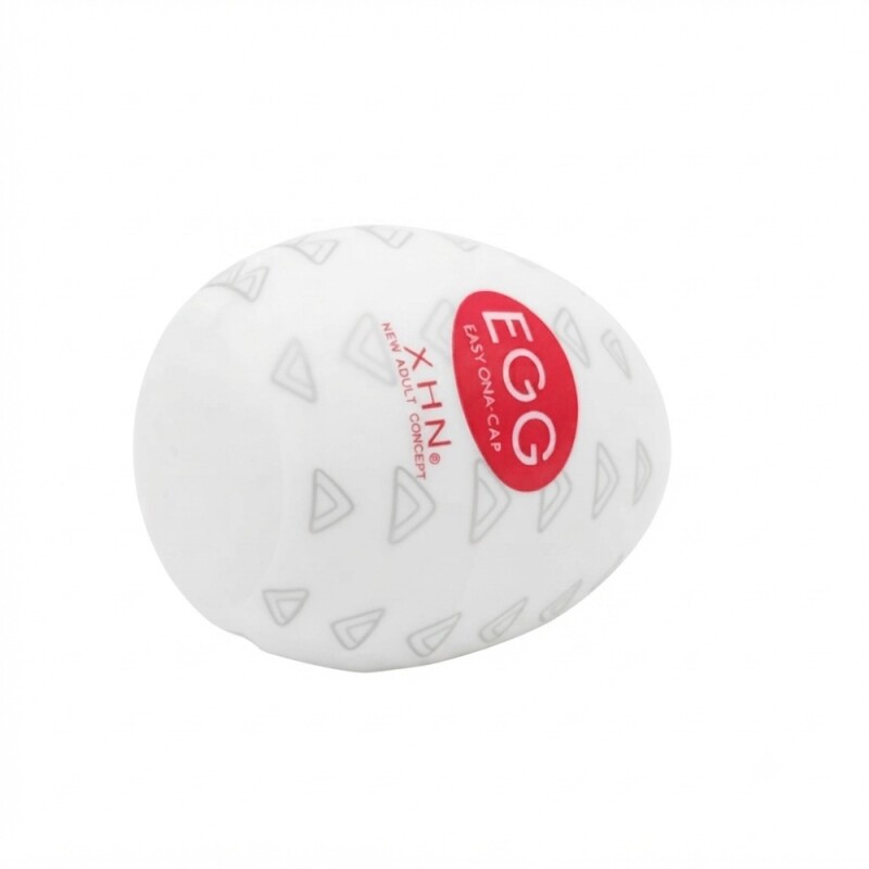 Мастурбатор яйце з рельєфом XHN STAIR Egg Easy Ona-Cap, білий, 6.8 х 5.2 см - Зображення 7