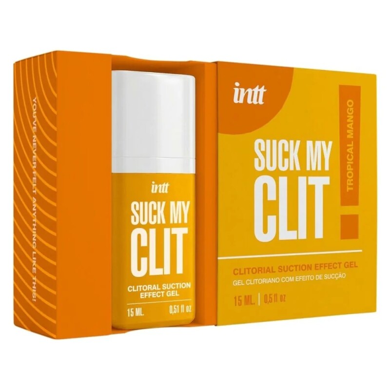 Гель для клітеральної стимуляції Intt Suck My Clit з ароматом манго, 15 мл - Зображення 2