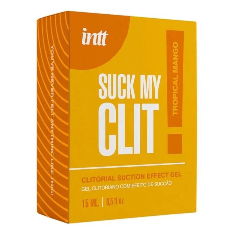 Гель для клітеральної стимуляції Intt Suck My Clit з ароматом манго, 15 мл - Зображення 3