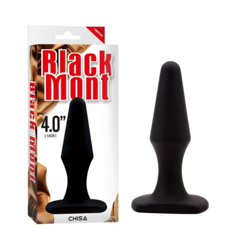 Анальна пробка M Chisa Black Mont, чорна, 10.5 х 2.7 см