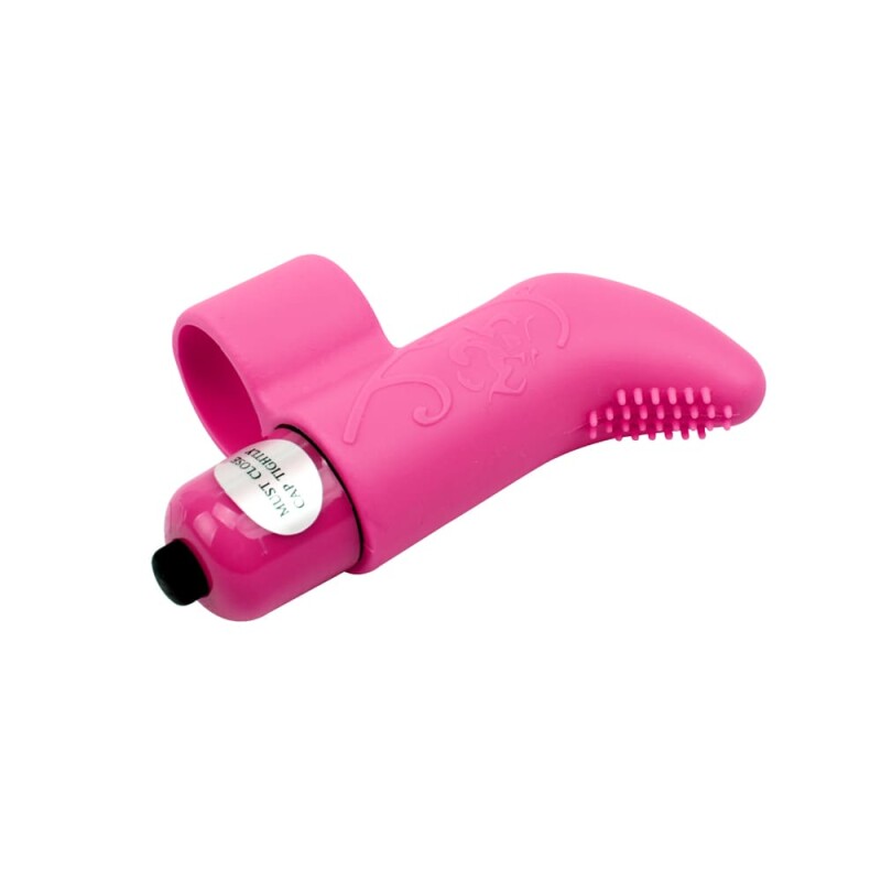 Вібратор на палець Chisa MisSweet Finger Vibe рельєфний, рожевий, 7.4 х 4.1 см - Изображение 2