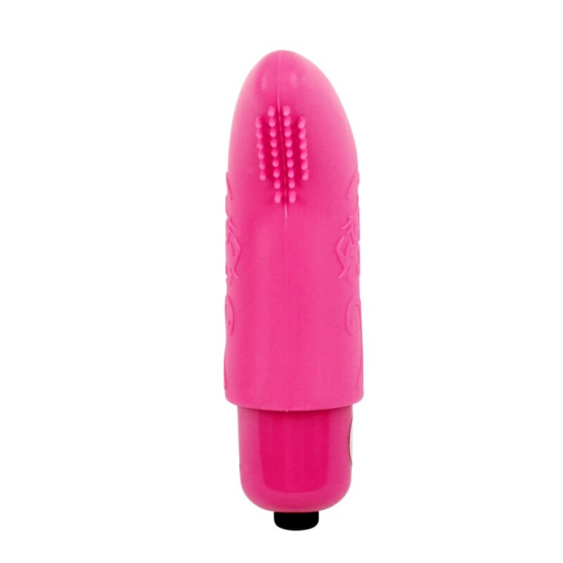 Вібратор на палець Chisa MisSweet Finger Vibe рельєфний, рожевий, 7.4 х 4.1 см - Изображение 3