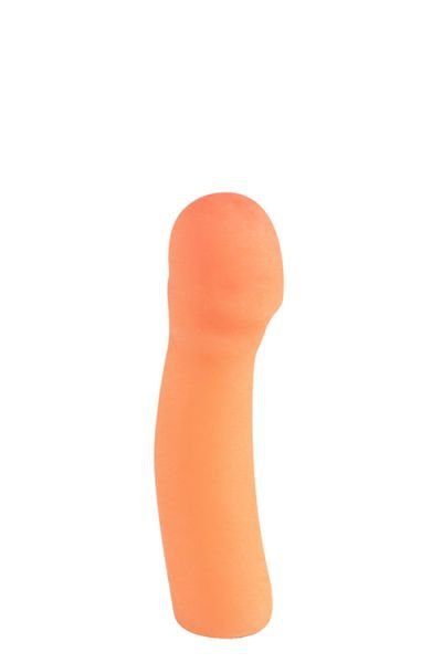 Насадка на пеніс Blush подовжуюча, бежева, 17.8 х 4.4 см - Изображение 1