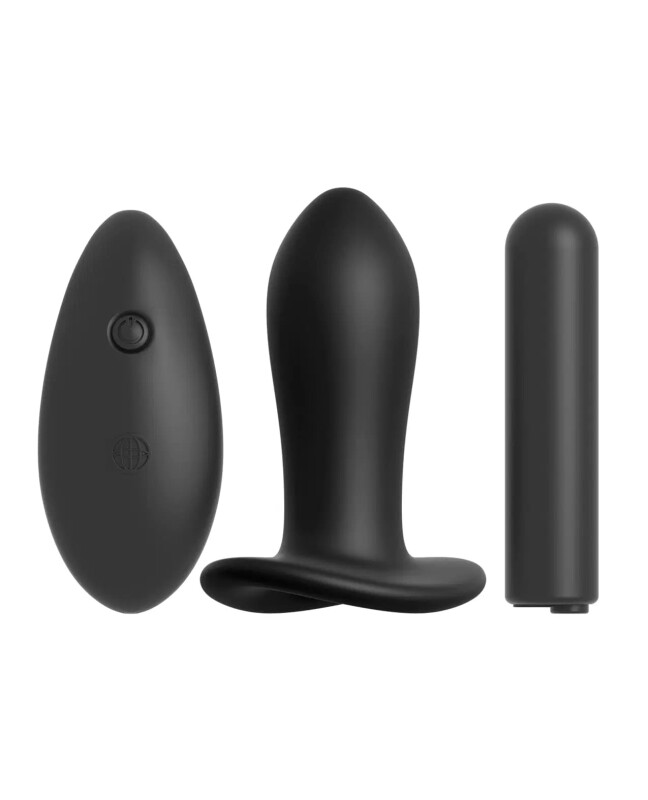 Вібротрусики Pipedream Fantasy Panty з радіокеруванням, чорні, One Size - Зображення 1