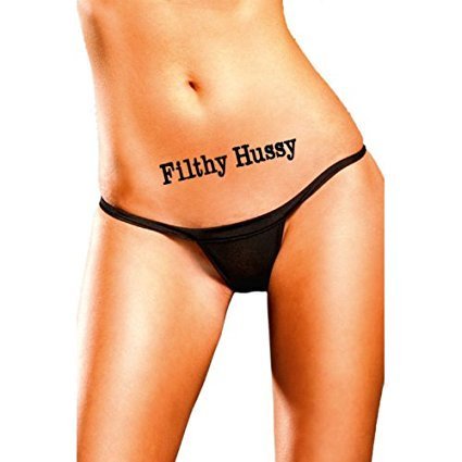Тату чорна TATTOOS Filthy Hussy
