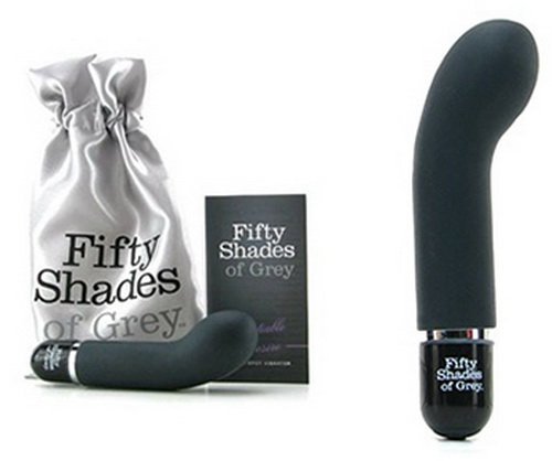 Вібратор Fifty Shades Of Grey для точки G, чорний, 13 х 3 см - Зображення 1