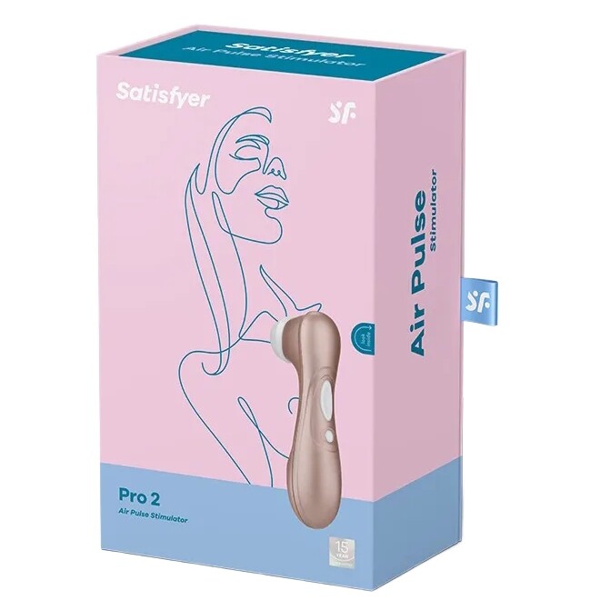 Вакуумний стимулятор клітора Satisfyer Pro 2 безконтактний, 16.5 х 4.6 см - Зображення 1