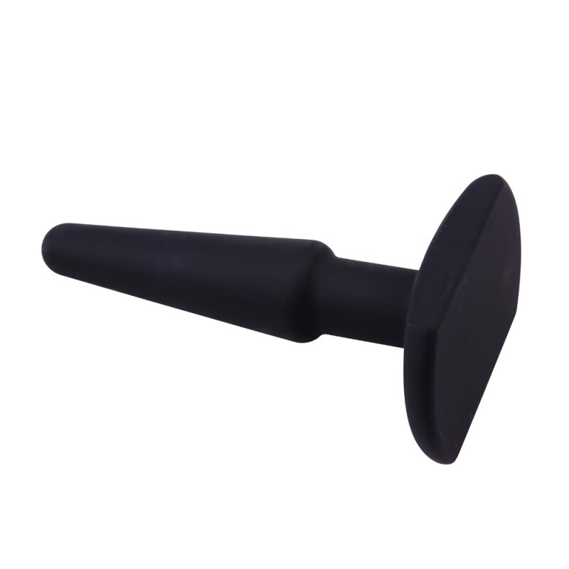 Анальна пробка Chisa Black Mont, чорна, 11 х 2.3 см - Зображення 2